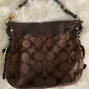 Coach brown bag